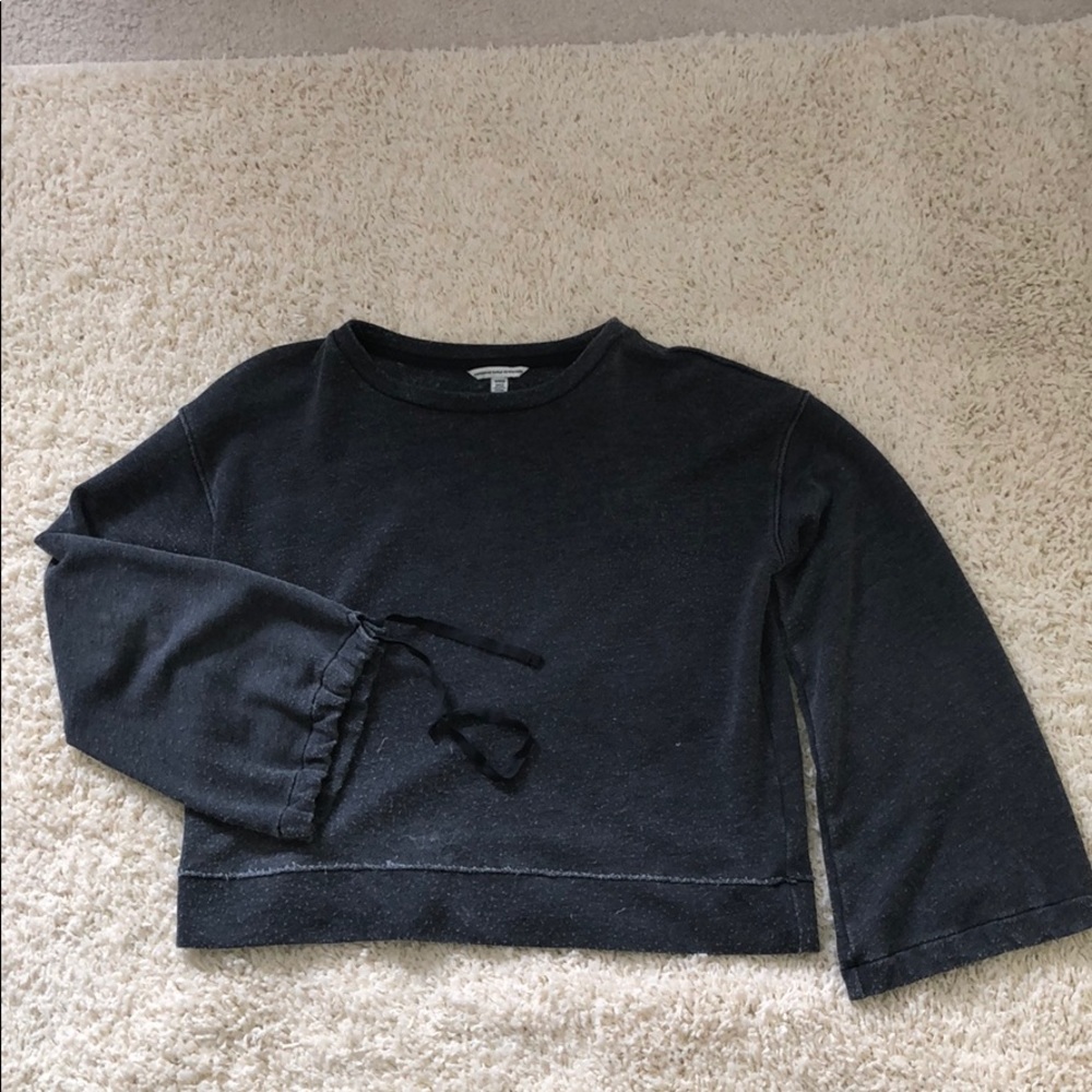 Sweater crop top